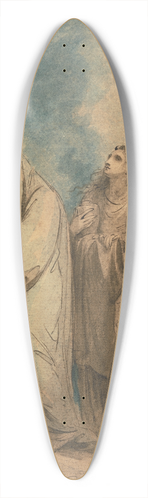 Benjamin West - The Three Marys 39.3 inch art pintail longboard deck