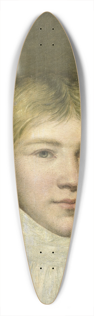 Benjamin Wolff - Portrait of Hendrik Arend van den Brink at the Age of Seventeen 39.3 inch art pintail longboard deck