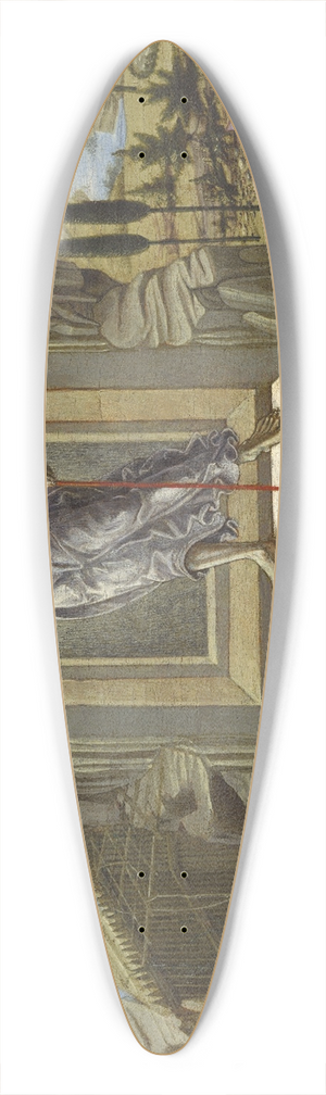 Benvenuto di Giovanni - The Resurrection 39.3 inch art pintail longboard deck