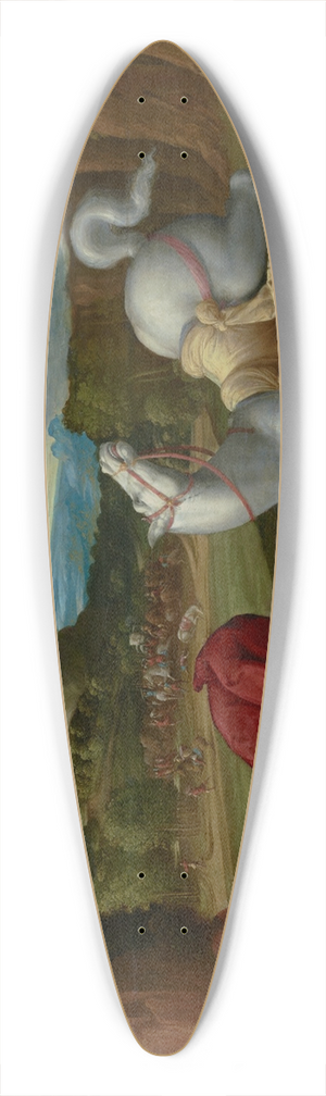 Benvenuto Tisi - The Conversion of SaintPaul 39.3 inch art pintail longboard deck