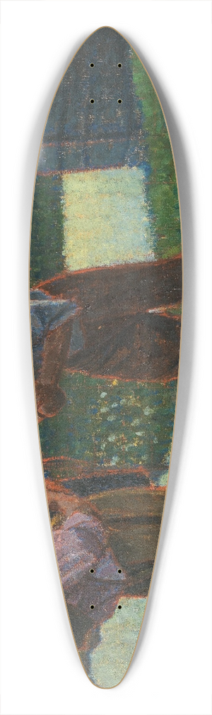 Bernard Boutet de Monvel - Mariners (Les Haleurs) 39.3 inch art pintail longboard deck