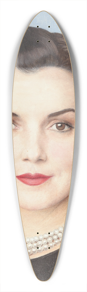 Bernard Boutet de Monvel - Portrait of Brenda Frazier 39.3 inch art pintail longboard deck