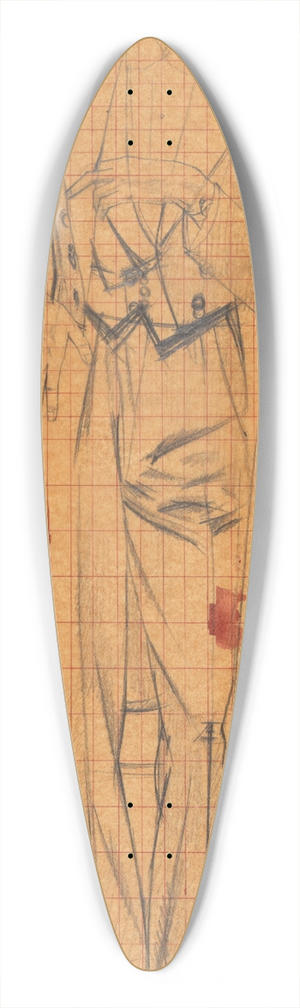 Bernard Boutet de Monvel - tude pour le portrait de S. A. le Maharadjah dIndore en habit du soir 39.3 inch art pintail longboard deck