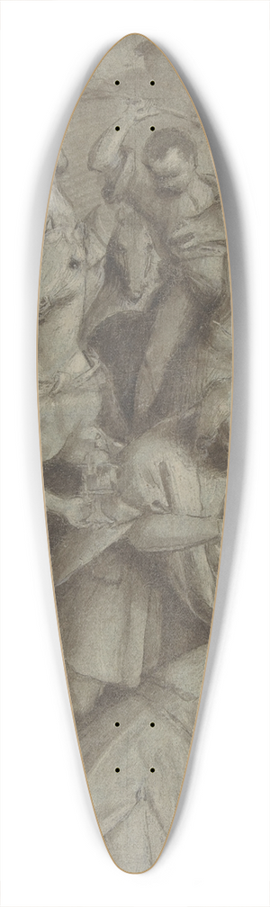 Bernardino Lanino - The Adoration of the Magi 39.3 inch art pintail longboard deck Bernardino Lanino - The Adoration of the Magi 39.3 inch art pintail longboard deck