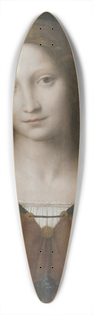 Bernardino Luini - St Catherine of Alexandria 39.3 inch art pintail longboard deck Bernardino Luini - St Catherine of Alexandria 39.3 inch art pintail longboard deck