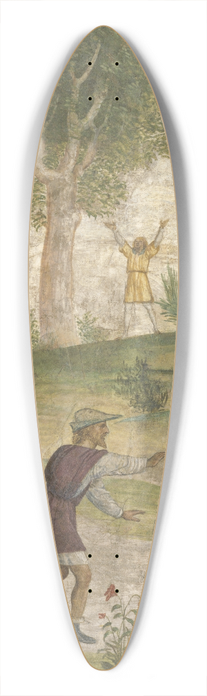 Bernardino Luini - The Despair of Cephalus 39.3 inch art pintail longboard deck