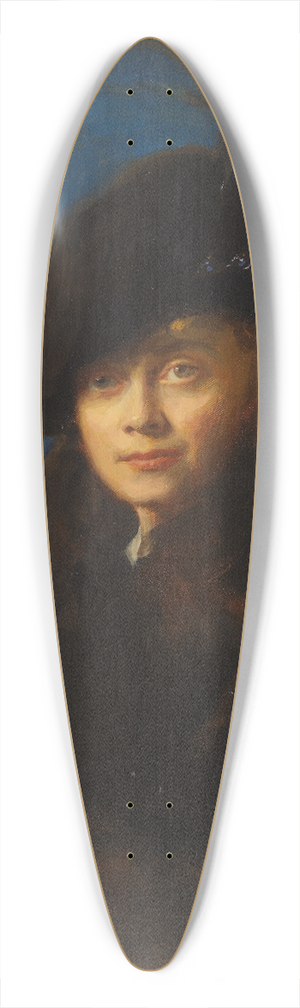 Bernhard sterman - Hilda sterman 39.3 inch art pintail longboard deck