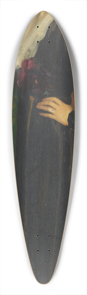Bernhard sterman - Hilda sterman f. Wessn 39.3 inch art pintail longboard deck