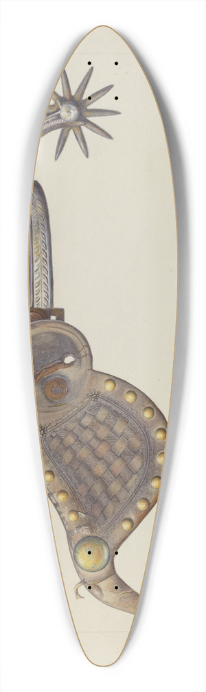 Bertha Semple - Spur 39.3 inch art pintail longboard deck Bertha Semple - Spur 39.3 inch art pintail longboard deck