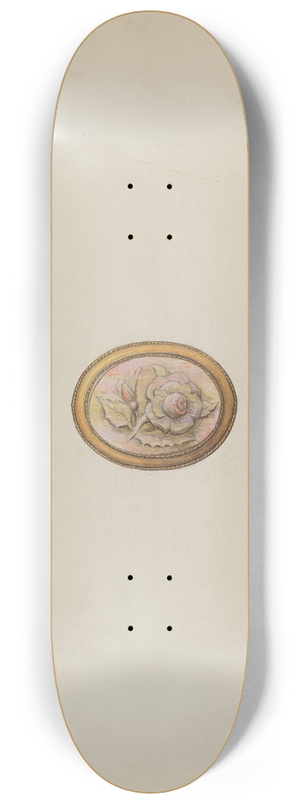 Bertha Semple - Brooch 8.25 inch art skate deck