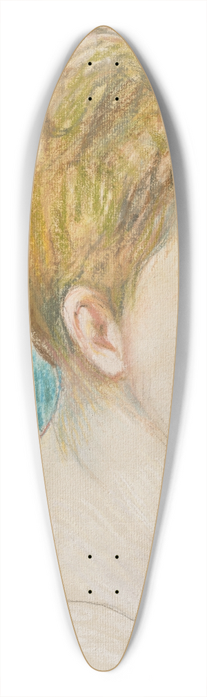Berthe Morisot - Miss P 39.3 inch art pintail longboard deck