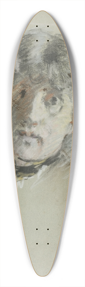 Berthe Morisot - Self-Portrait 39.3 inch art pintail longboard deck