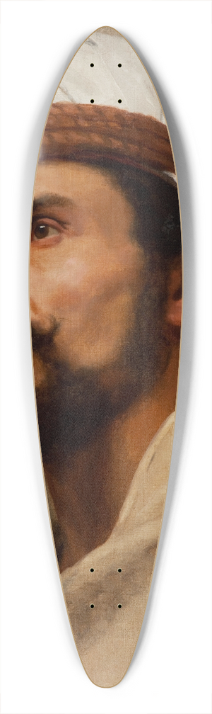 Berthe Worms - Bedouin 39.3 inch art pintail longboard deck