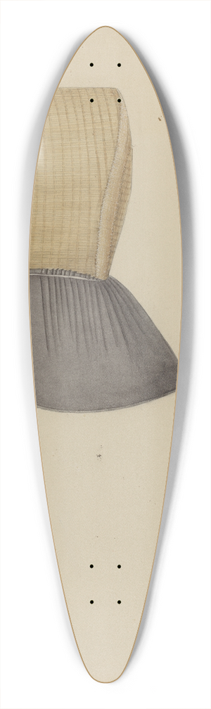 Bessie Forman - Bonnet 39.3 inch art pintail longboard deck