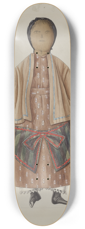 Bertha Semple - Rag Doll Susie 8.25 inch art skate deck