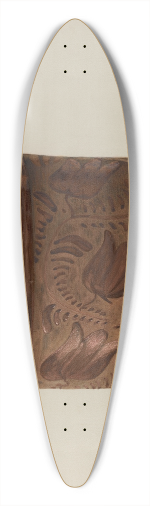 Betty Jacob - Pa. German Butter Crock 39.3 inch art pintail longboard deck