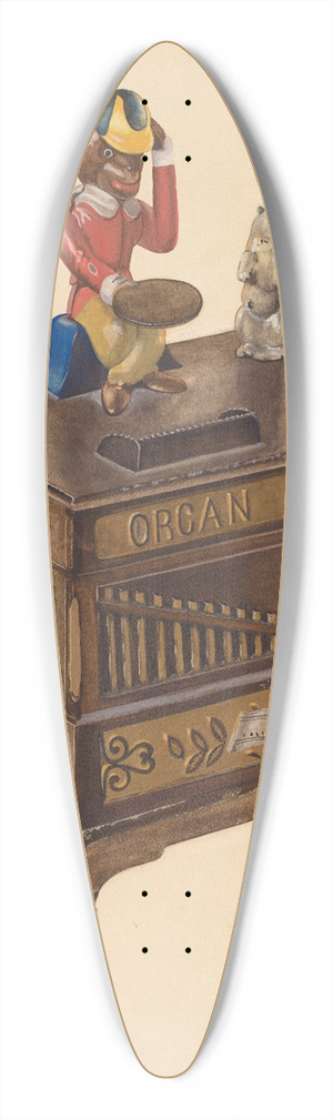 Beverly Chichester - Toy Bank 39.3 inch art pintail longboard deck