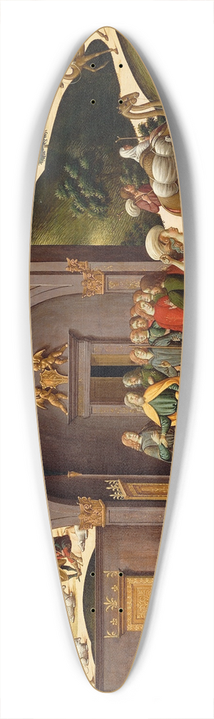 Biagio dAntonio - The Story of Joseph 39.3 inch art pintail longboard deck