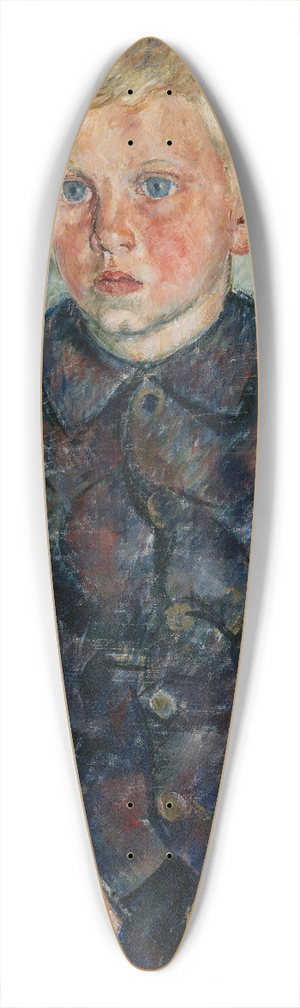 Birger Simonsson - Portrait of a Boy 39.3 inch art pintail longboard deck