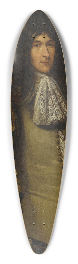 Bogdan Theodor Lubieniecki - Portrait Of A Man Of Science 39.3 inch art pintail longboard deck