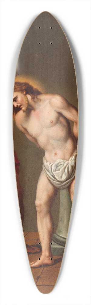 Bolognese School - The Flagellation of Christ 39.3 inch art pintail longboard deck