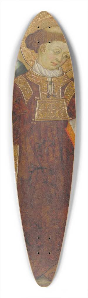 Bonanat Zaortiga - Saint Vincent 39.3 inch art pintail longboard deck