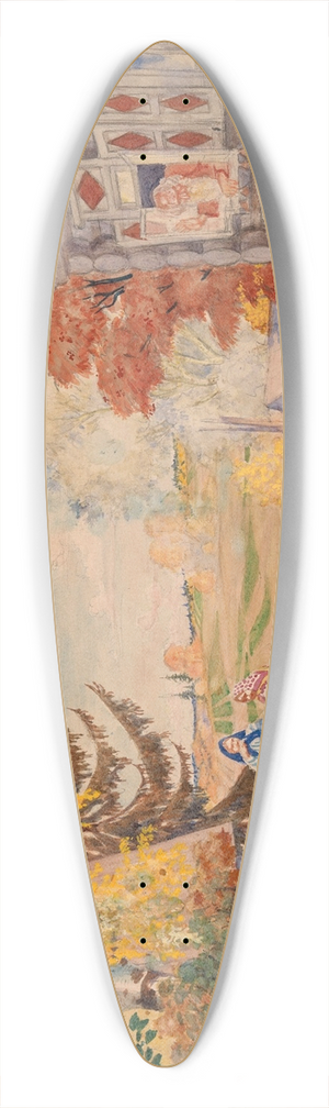 Boris Kustodiev - Peasant Women (Neverov) 39.3 inch art pintail longboard deck