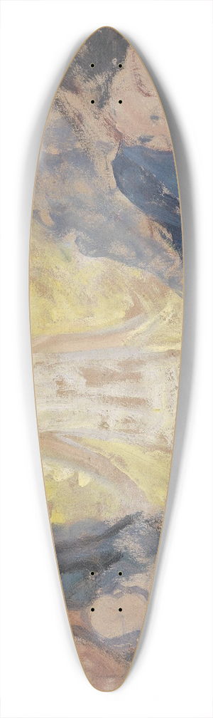 Broncia Koller-Pinell - Lichtgestalt Studie 39.3 inch art pintail longboard deck