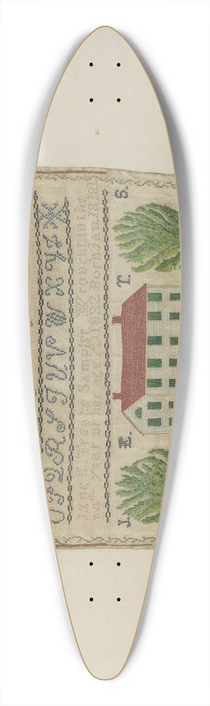 Bruce Gentry - Sampler 39.3 inch art pintail longboard deck