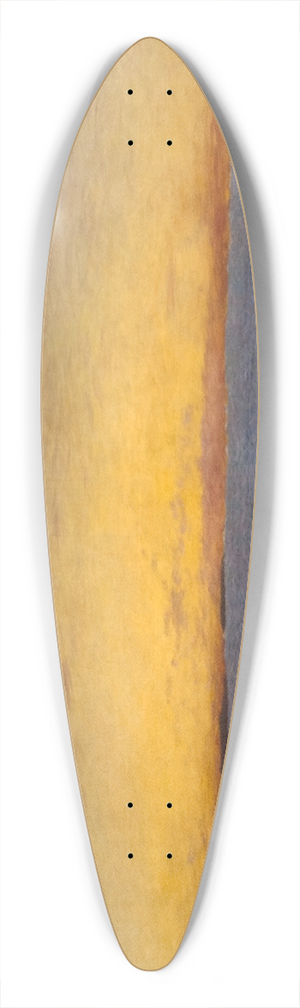 Bruno Liljefors - Morning Mood by the Sea 39.3 inch art pintail longboard deck