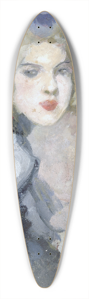 Brynolf Wennerberg - Pariserin 39.3 inch art pintail longboard deck