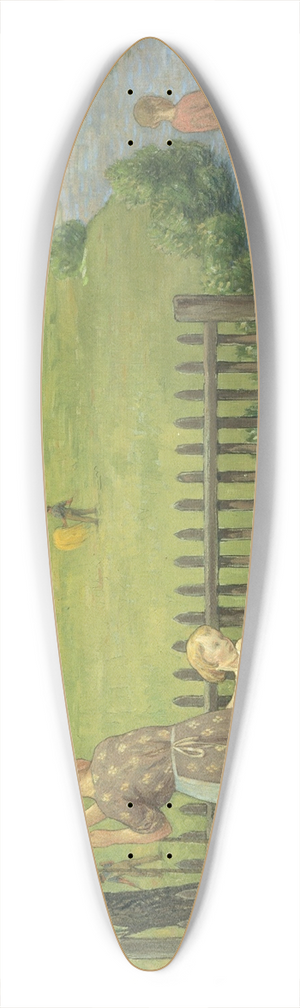 Bryson Burroughs - June 39.3 inch art pintail longboard deck