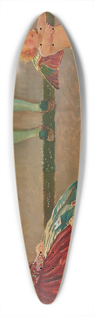 Byam Shaw - Cupid And Campaspe 39.3 inch art pintail longboard deck Byam Shaw - Cupid And Campaspe 39.3 inch art pintail longboard deck