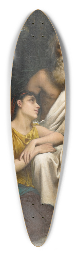 Camille Flix Bellanger - Oedipus And Antigone 39.3 inch art pintail longboard deck