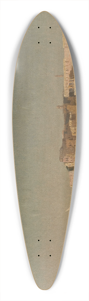 Camille Wauters - A View of Cairo 39.3 inch art pintail longboard deck