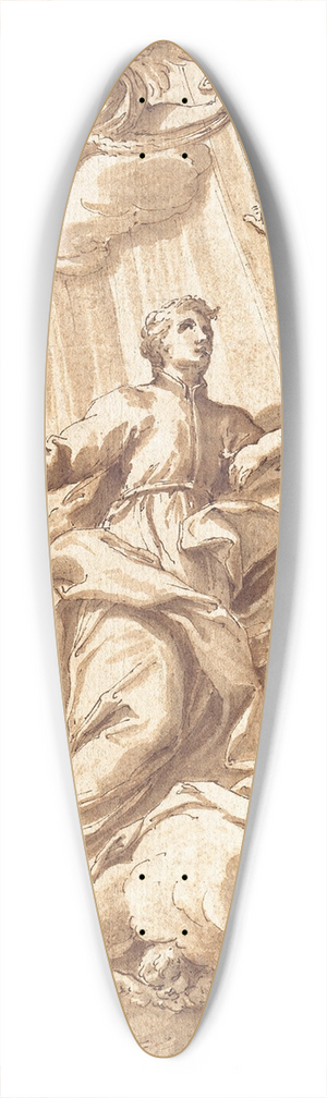 Camillo Rusconi - The Glory of Saint John Francis Regis 39.3 inch art pintail longboard deck