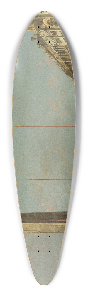 Canaletto - Piazza San Marco Looking South and West 39.3 inch art pintail longboard deck