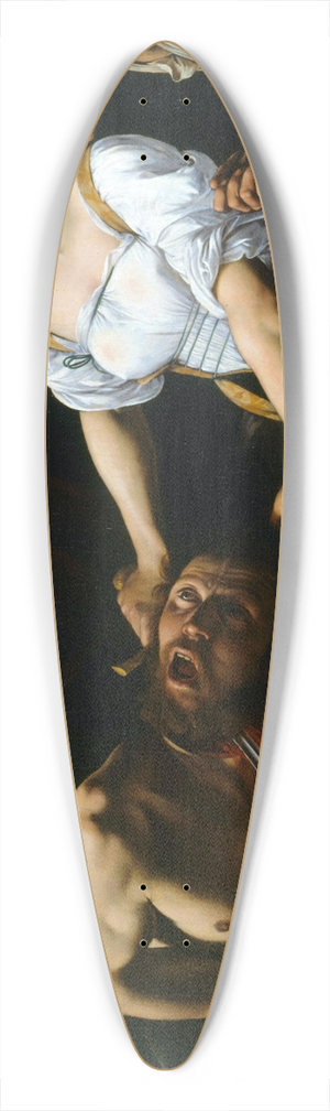 Caravaggio - Judith beheading Holofernes 39.3 inch art pintail longboard deck