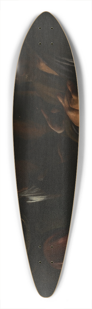 Caravaggio - The Denial of Saint Peter 39.3 inch art pintail longboard deck