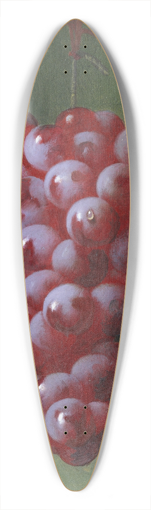 Carducius Plantagenet Ream - Still Life with Grapes 39.3 inch art pintail longboard deck