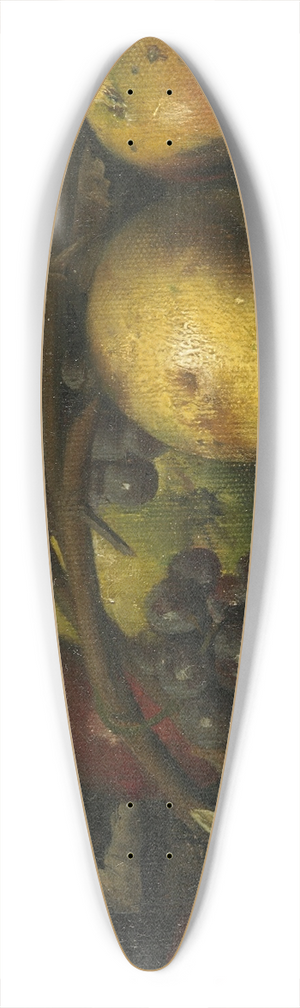 Carducius Ream - Still life with fruit 39.3 inch art pintail longboard deck