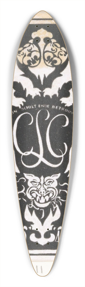 Carel Adolph Lion Cachet - Ex libris van Carel Lion Cachet 39.3 inch art pintail longboard deck