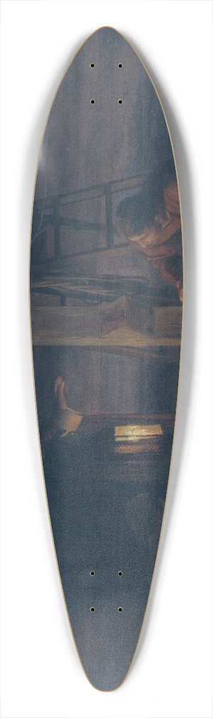 Carl Bloch - Descent from the Cross 39.3 inch art pintail longboard deck