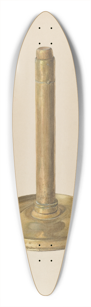 Carl Buergerniss - Candlestick 39.3 inch art pintail longboard deck