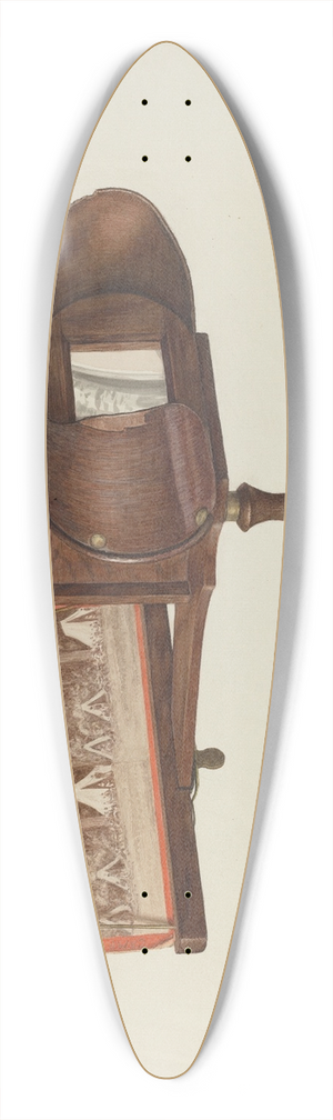 Carl Buergerniss - Stereoscope 39.3 inch art pintail longboard deck