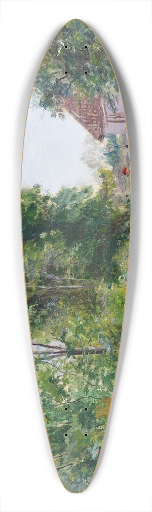 Carl Carlsen - Piger p en vej 39.3 inch art pintail longboard deck