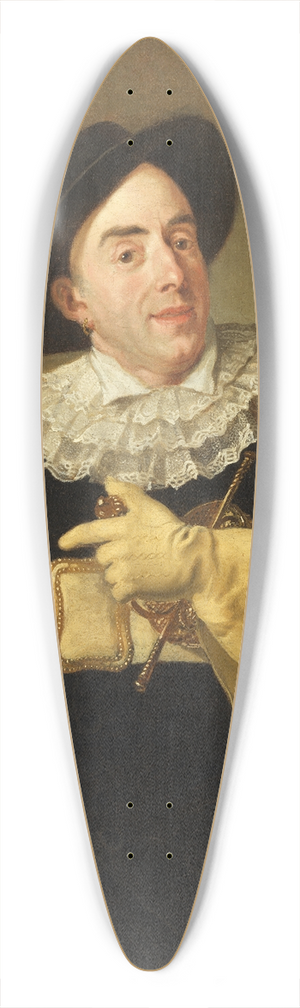 Carl Frederik von Breda - Portrait of the Actor Saint-Ange 39.3 inch art pintail longboard deck