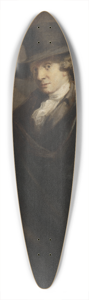 Carl Frederik von Breda - The Artists Father 39.3 inch art pintail longboard deck