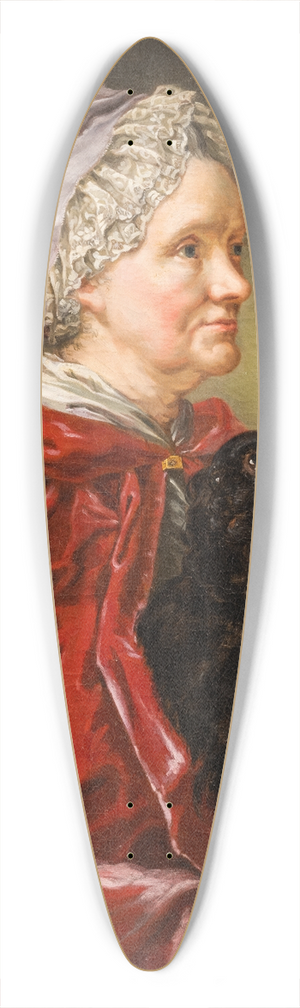 Carl Frederik von Breda - The Artists Mother Johanna Cornelia von Breda 39.3 inch art pintail longboard deck