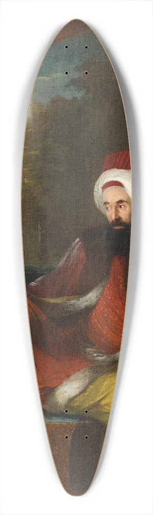 Carl Frederik von Breda - Yusuf Agah Efendi 39.3 inch art pintail longboard deck